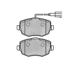 Pastillas de Freno Delanteras DYNAS PF1009 para Lancia Y (843) Italia - Product Image 1