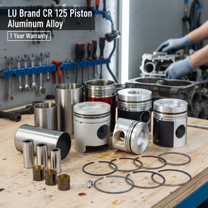 ลูกสูบ LU Brand CR 125 อลูมิเนียมอัลลอย 6 สูบ รับประกัน 1 ปี OEM/ODM - Product Image 3
