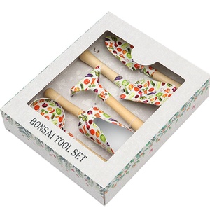 La caja de regalo de herramientas de jardinería con estampado de frutas y verduras de 5 piezas para niños incluye <span class=keywords><strong>palas</strong></span> especiales para plantar trasplantes - Product Image 5