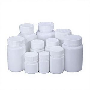15ml-150ml Custom <b>Empty</b> White <b>Plastic</b> Tablet Storage Container Medicine Pill Capsule Packaging <b>Bottle</b> with Screw Cap - Product Image 3