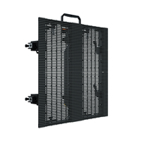Écran LED en maille de verre transparente VMX YH-YT 500x500mm P3.9mm/P7.8mm, intérieur/extérieur, léger, portable, haute résolution