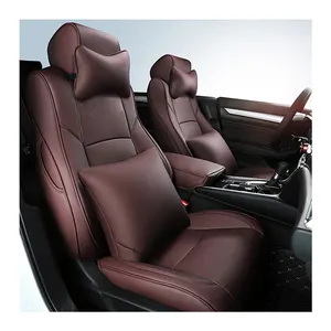 Waterproof Auto Seat Cushions Full Set Car Seat Covers for 2018-2022 Honda Accord Leather Original Custom Car Seat Covers