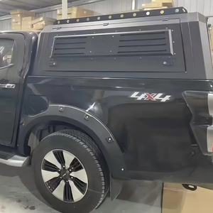 Cubierta Retráctil de Aluminio Impermeable para Toyota <span class=keywords><strong>Vigo</strong></span> Doble Cabina, Sin Perforación, Cubierta Alta, Toldo y Cubierta de Caja de Carga - Product Image 1