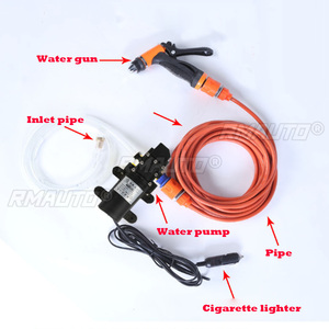 Nettoyeur haute pression 12V pour voiture, pistolet de lavage, pompe, nettoyeur portable, machine de lavage électrique, appareil de nettoyage automobile - Product Image 3