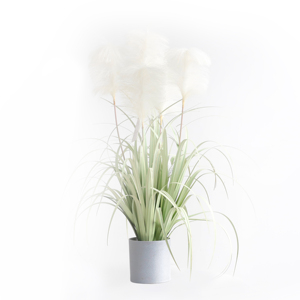 2022 Cỏ Hành Tây Nhân Tạo Thiết Kế Thời Trang Với Nồi Làm Bằng Tay Bằng Nhựa Có Thể Trang Trí Trong Nhà Hoặc Ngoài Trời - Product Image 3