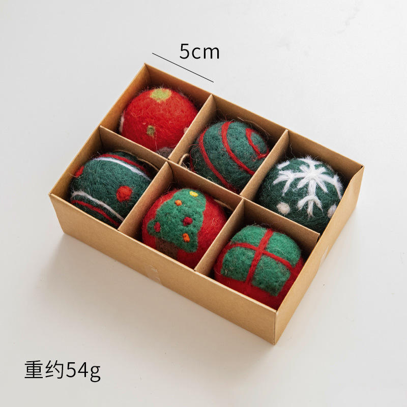 Sapin de Noël rouge et vert/54g