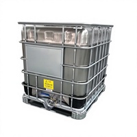 Réservoir IBC en acier inoxydable SS304 SS316, capacité 1000L, pour sirop d'érable, eau, miel, stockage d'azote liquide, produits chimiques, 0,2 MPa, garantie 1 an, 105 kg