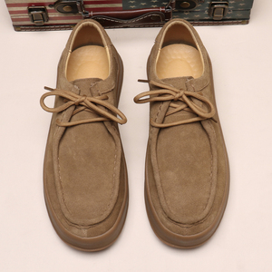 Zapatos de Vestir Personalizados, Zapatos de Negocios Vintage de Cuero Puro, Mocasines Retro de Piel de Vacuno de Primera Calidad, Zapatos Planos Casuales - Product Image 3