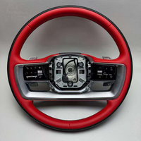Volant en cuir personnalisé de qualité supérieure avec fibre de carbone pour Land Rover Range Rover Defender Discovery |   Style sportif de luxe