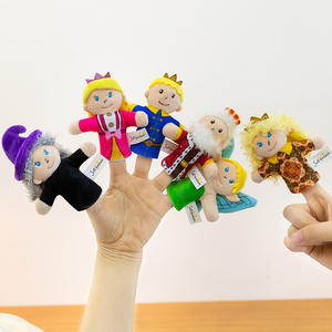 Nuevo Set de Muñecos de Dedo de la Serie Cuentos de Hadas, Personajes de Peluche, Insectos, Pájaros, Muñecos de Dedo Humanistas para Educación Temprana - Product Image 1