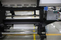 Imprimante UV DTF 60 cm, format rouleau à rouleau et à plat, pour l'impression sur film PVC, TPU, autocollants, étiquettes, bouteilles, verre, bois – Machine d'impression jet d'encre UV
