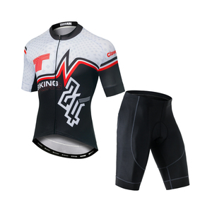 Maillot de cyclisme personnalisé avec impression par sublimation, unisexe, fermeture éclair intégrale, séchage rapide, respirant, pour route et VTT, manches courtes - Product Image 2