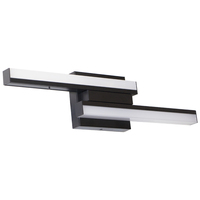 Worbest Lampe de miroir de salle de bain rétractable à LED 5CCT dimmable, éclairage intérieur pour salle de bain, montage mural ETL/cETL