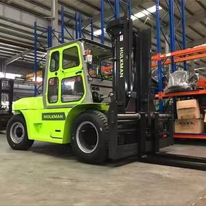 HULKMAN Carretilla elevadora diésel de alta calidad de 10 toneladas Carretilla elevadora de 4 ruedas Carretillas elevadoras diésel todo terreno áspero - Product Image 5