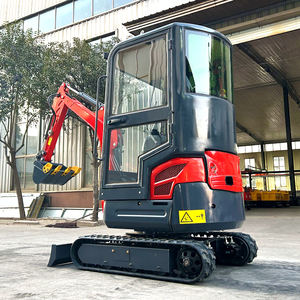 मिट्टी की मशीन खुदाई कृषि छोटे डिगर कृषि खुदाई 1.8टन हाइड्रोलिक क्रॉलर मिनी खुदाई बिक्री के लिए - Product Image 1