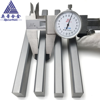 Bandes de carbure de tungstène cémenté YG8 de qualité supérieure 12*25*99mm, personnalisables OEM, résistantes à l'usure et aux chocs, pour concasseur VSI et outil de fabrication de sable