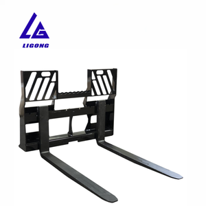 Garpu <span class=keywords><strong>Pallet</strong></span> <span class=keywords><strong>Backhoe</strong></span> Ukuran Khusus untuk Skid Steer Loader dengan Quick Hitch - Product Image 5
