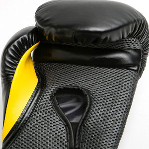 Gants de boxe professionnels sur mesure, en cuir de qualité supérieure, avec sangle de poignet réglable - Product Image 5