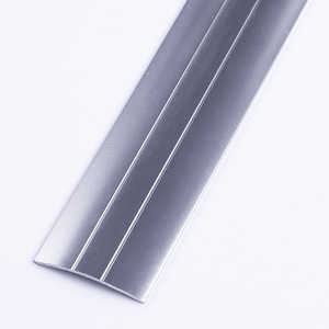 Profilé de transition en aluminium pour carrelage, finition or poli, pour revêtements de sol, accessoires de design moderne - Product Image 5
