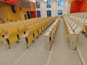 Kursi Auditorium Bioskop Modern HOZE HS-1223S dengan Fungsi Multimedia, Ruang Rapat, Papan Tulis, Tempat Duduk Berbaris, Furnitur Teater - Product Image 4