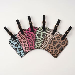 <b>Leopard</b> <b>Print</b> Passport Protective Cover Travel Passport Holder Wallet Gift PU Leather Passport Cover with Luggage Tag - Product Image 3