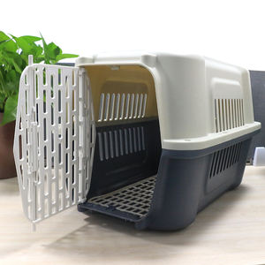 Produit <span class=keywords><strong>pour</strong></span> animaux de compagnie <span class=keywords><strong>Cage</strong></span> de nettoyage amovible <span class=keywords><strong>pour</strong></span> chat et <span class=keywords><strong>chien</strong></span> Transport en <span class=keywords><strong>avion</strong></span> <span class=keywords><strong>Cage</strong></span> <span class=keywords><strong>pour</strong></span> animaux de compagnie <span class=keywords><strong>Cage</strong></span> en plastique perméable à l'air avec circulation d'air libre - Product Image 5