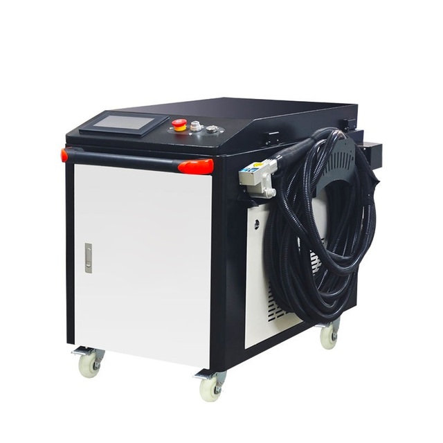 Bluetimes 1500W Efficient Laser Cleaning Machine for Metal Rust Removal Oil Stain Cleaning Wood Cleaning