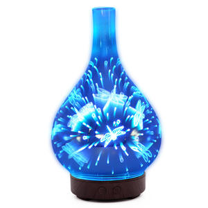 Diffuseur d'arômes de style vase Yx3d 001, humidificateur à lumière LED de 100 ml pour la maison, alimenté par USB, moins de 10 m² - Product Image 2