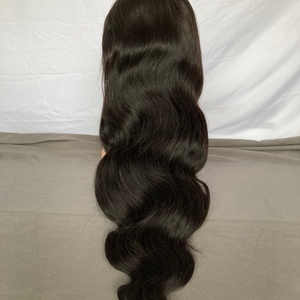 Peluca de Cabello Natural con Ondas Suaves, Grado 11A, Encaje Transparente, Nudos Pequeños, Línea de Cabello Natural con Cabello de Bebé, Peluca de Alta Calidad - Product Image 2