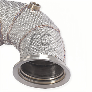 Collecteur d'échappement OEM pour Mercedes-Benz W214 E260 E250 E300 E450 2.0T, tuyau d'échappement avec bouclier thermique, amélioration de puissance - Product Image 5