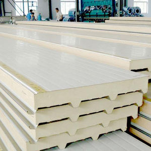 PLC制御ギアボックスとエンジン駆動製造機械を備えた自動サンドイッチパネル生産ライン - Product Image 1