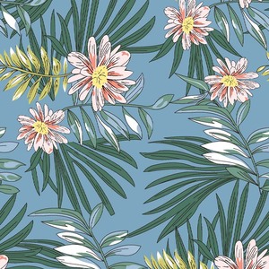 Tela de Poliéster con Diseño Auténtico de las Islas del Pacífico para Vestidos Mumu Fluidos, Camisas Aloha y Sarongs - Product Image 4