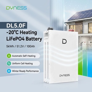 Dyness DL5.0F 5kWh 51.2V 100Ah Batería de pared ultrafina para el hogar, alternativa a Powerwall, 8000 ciclos, BMS inteligente, compatible con Deye - Product Image 3