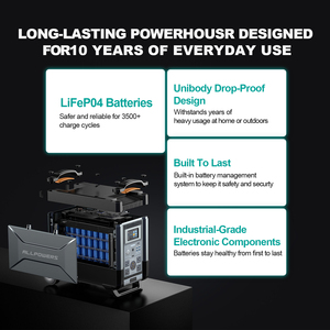 ALLPOWERS 4000W UPS Tout-en-un, batterie de secours domestique 3600Wh/4800Wh, station d'alimentation portable étanche LiFePO4, générateur solaire - Product Image 6