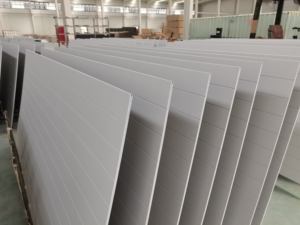 Хорошая цена, белая грунтовка W & V Groove T & G MDF/фанерная стеновая панель для внутренней и внешней отделки - Product Image 2