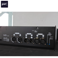 Amplificateur de puissance audio numérique stéréo de classe D PAT LAseries 600W/800W/1000W/1200W/1600W/2000W 2U 2 canaux XLR 4/8 Ohm Métal OEM