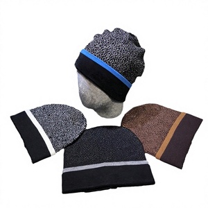 Luxury Winter <b>Beanie</b> Hat Unisex 3D Embroidery Digital Printed <b>Wool</b> Cap Designer Style Warm Fashion <b>Beanie</b> - Product Image 3