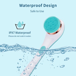 Rechargeable Body Scrubber Multi-Functional Long-Handle Electric Bath Brush Waterproof Bath Brushes Sponges Scrubbers - Product Image 4