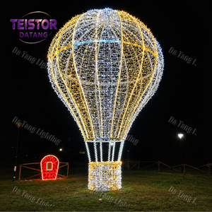 ไฟบอลลูนลมร้อน LED สำหรับตกแต่งคริสต์มาสกลางแจ้ง IP65 สำหรับสวนสาธารณะ ถนน และภูมิทัศน์ในช่วงเทศกาล - Product Image 3