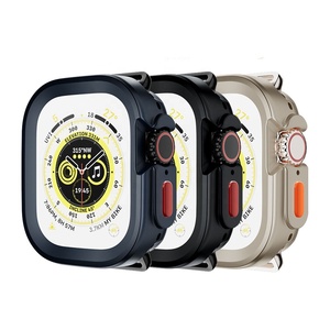 Étui de protection pour montre Apple Iwatch Series 8 Ultra 49 mm, <span class=keywords><strong>concept</strong></span> luxueux en titane doré, résistant aux chocs, en TPU - Product Image 1