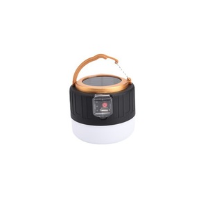 Lampe solaire LED portable, éclairage d'urgence extérieur avec crochet, chargement USB, pour le camping, le marché nocturne, l'usage domestique - Product Image 2