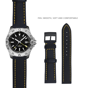 Breitlilng Centenarian Avenger Night Mission B01 Cronógrafo Cuero de vaca Reloj de lona con correa de reloj 22mm - Product Image 4