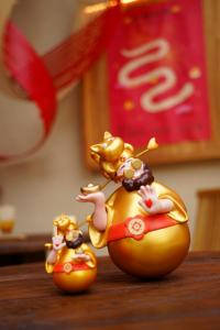 Hoge Kwaliteit Schattige Verschillende Grootte Tumbler Decoratie Ontvangst & Gift Ip Tumbler Vier Geluk God Van Rijkdom - Product Image 5