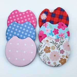 Posavasos <span class=keywords><strong>de</strong></span> Goma Natural para Sublimación, Antideslizantes, para Vasos, Tazas y Jarras, Personalizables al por Mayor - Product Image 1