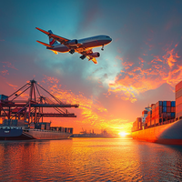 Agent d'expédition maritime, ferroviaire et aérien gratuit de porte à porte, DHL, FEDEX, UPS, Chine, Europe, Émirats arabes unis, États-Unis, Afrique du Sud, transitaire