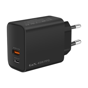 Cargador GaN estándar europeo de 45W compatible con Samsung S22, S21, S20, Note 10 y adaptador de carga AC para Apple iPhone 16. - Product Image 3