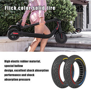 Cityneye <span class=keywords><strong>M365</strong></span> pneu solide Scooter électrique pneus pneu <span class=keywords><strong>roue</strong></span> de remplacement 8.5 pouces en caoutchouc nid d'abeille <span class=keywords><strong>avant</strong></span>/arrière pour <span class=keywords><strong>Xiaomi</strong></span> <span class=keywords><strong>M365</strong></span> Pro - Product Image 2
