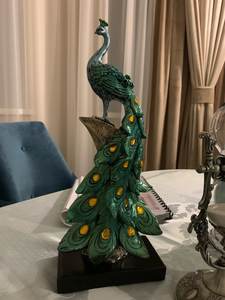 ORNAMENTOS DE PÁSSARO PAU-ENGATILHA EM RESINA FIGURINAS DE PÁSSARO PAU-ENGATILHA DOURADAS ARTESANATOS EM RESINA DECORAÇÃO PARA CASA PRESENTES - Product Image 4