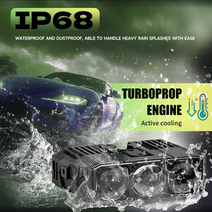 Светодиодные рабочие прожекторы 140 Вт, <span class=keywords><strong>12</strong></span> В/<span class=keywords><strong>24</strong></span> В, с 3 линзами, фары для мотоциклов, светодиодные противотуманные фары для автомобилей, грузовиков, внедорожников 4x4, квадроциклов - Product Image 2