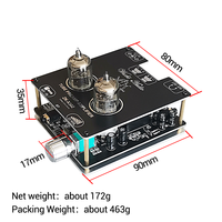 Module d'amplificateur de puissance DC12V ZK-X302 Entrée BT 6J1 6J2 Tube Amplificateur de puissance Module de carte d'amplificateur de puissance HIFI Alimentation